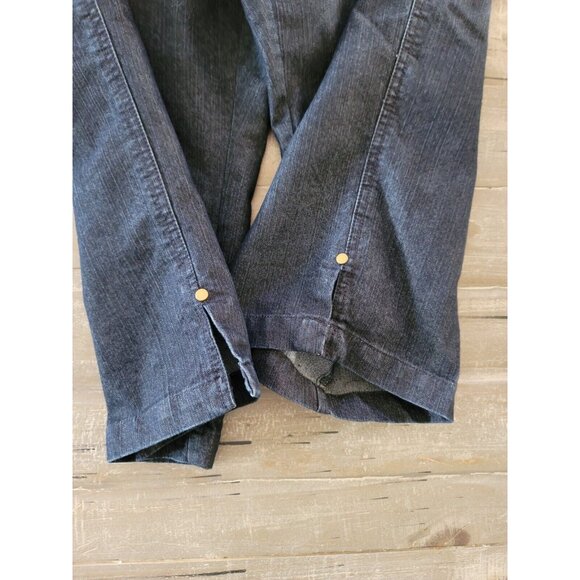 Christopher & Banks Women's‎ Capris Stretch Pants Dark Blue Size 12 - Picture 4 of 7